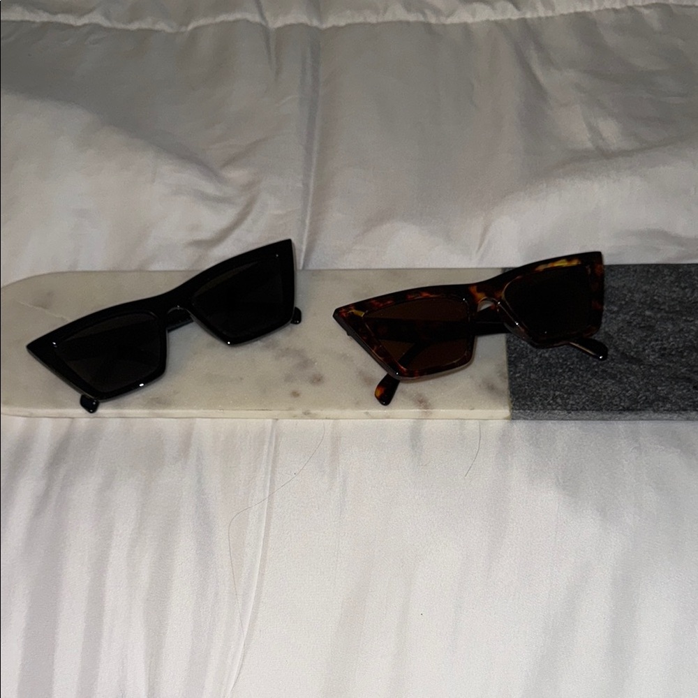 Stylish Cat-Eye Sunglasses Set
